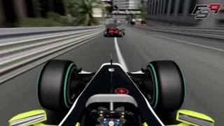 rFactor F1 2010 Formula SimRacing Round 06  Monaco Monte Carlo [upl. by Esile]