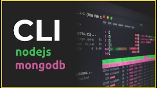 CLI con Nodejs amp Mongodb  Aplicacion de terminal con Javascript [upl. by Aenneea]