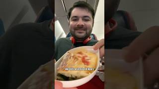 Food on the best airline in Europe for 12 hours travel flight inflightmeal food airlines [upl. by Orodoet]