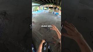 NO SCOOTERS 🚫🛴😡 shorts scooters skatepark sports gopro [upl. by Eedrahs]