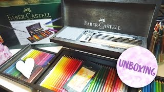 Unboxing the FaberCastell Art amp Graphic Collection Box [upl. by Shirline]