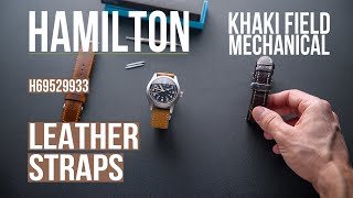 Hamilton Khaki Field Mechanical H69529933  Strap options  Part 3 [upl. by Silloh]