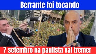 iiihhhuuuu  o berrante foi tocando Bolsonaro convoca todos patriotas do Brasil [upl. by Ystap]