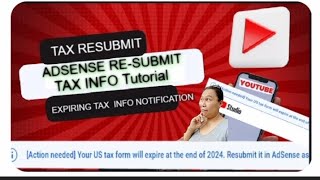 Your US tax form will expire at the end of 2024 What to do USTaxform resubmit [upl. by Mildrid949]