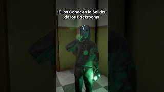 Ellos Conocen la Salida de los Backrooms  Escape The Backrooms [upl. by Christie]