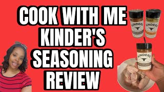 KINDERS SEASONING REVIEW 🍗 kinders kindersseasoning foodreview kindersseasoningreview [upl. by Clementius]