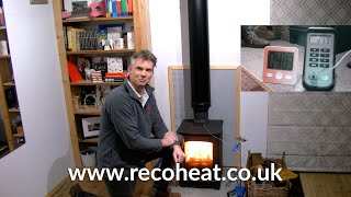 Wood stove heat recovery accessory  more heat less fuel better circulation [upl. by Siseneg]