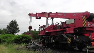 Wagon entgleist in Duisburg Wanheim und richtet großen Schaden an [upl. by Yttig77]