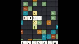 Wordfeud for Android [upl. by Ycnaffit]