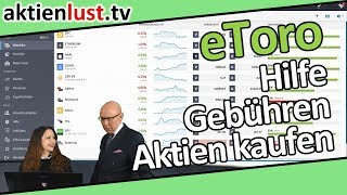 eToro Support Gebühren Aktien kaufen  Mick Knauff hakt nach  aktienlust [upl. by Lahpos]