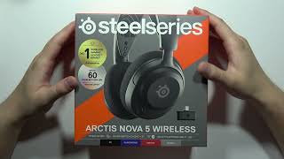 SteelSeries Arctis Nova 5 Wireless Unboxing [upl. by Demb]