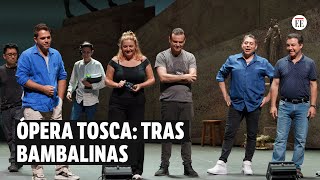 Ópera Tosca detrás del escenario  El Espectador [upl. by Roti]