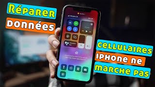 Comment faire si données cellulaires iPhone ne marche pas？ [upl. by Noitna]