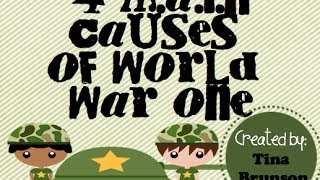 MAIN Causes of WWI [upl. by Annazor150]