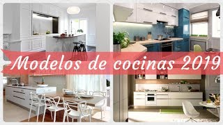 100 modelos 🎛 de cocinas modernas 2019 [upl. by Ydasahc]