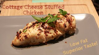 All Your Muscles Need Cottage Cheese Stuffed Chicken Recipe [upl. by Bathsheb]