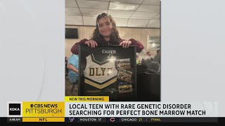 West Deer teenager battling rare disorder looking for bone marrow match [upl. by Otreblanauj988]