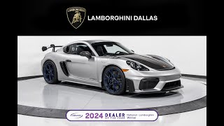 2023 Porsche 718 Cayman GT4 RS LT1852 [upl. by Davie]