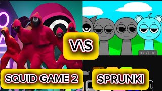 Squid games 2 vs Sprunki Making NEW SPRUNKIS with Sprunki Mixer [upl. by Amero519]