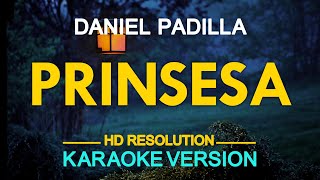 PRINSESA  Daniel Padilla 6Cyclemind 🎙️  KARAOKE  🎶 [upl. by Nnanaej]