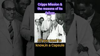 Cripps Mission Modern History of India history  facts  pcshistory  viral [upl. by Adiraf]