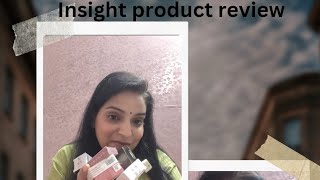 insight cosmetic product review under rupees 200₹ [upl. by Randee]