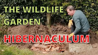 Hibernaculum for garden wildlife Log Pile Bug Hotel [upl. by Kristoffer]