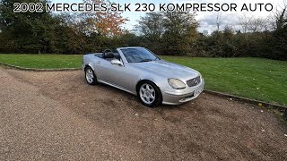 2002 MERCEDES SLK 230 KOMPRESSOR AUTO [upl. by Eirb935]