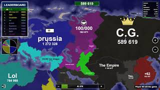 World Map Winning Strategy Territory Games io  Territorial IO [upl. by Hashim726]