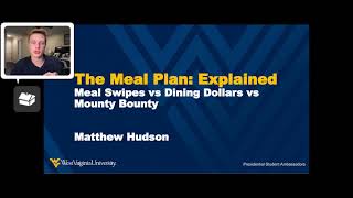 Hudson Matthew  The Meal Plan Explained [upl. by Lontson]