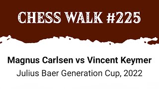 Magnus Carlsen vs Vincent Keymer • Julius Baer Generation Cup 2022 [upl. by Koh]