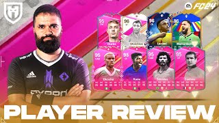 OKOCHA KANU CANTONA SOCRATES CHARLES 95 STOICHKOV LUCUMI MAMARDASHVILI 96  FC24 REVIEW FUTTIES EVO [upl. by Nosnah]