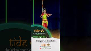 P Neha  Arangetram Anecdotes  Bharatanatyam Dance  TIDE classical dancevideo [upl. by Hugh497]