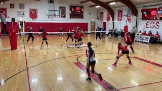 Varsity Warriors Regional Championship Game vs Carrier Mills set 2 [upl. by Pitarys]