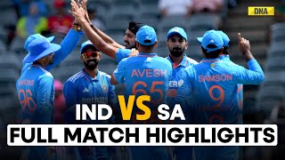 IND vs SA 1st ODI Highlights Arshdeep Singh Sai Sudharsan Shine As India Beat South Africa [upl. by Craddock]