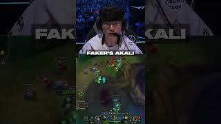 Faker 🤝 Worlds 🤝 Akali worlds2024 [upl. by Ekihc]