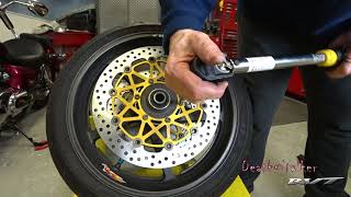 RC51 Gets a Full Brembo Brake upgrade Part 1 Rotors [upl. by Dannie]