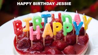 Jessie Birthday  Cakes  Happy Birthday JESSIE [upl. by Jonna545]