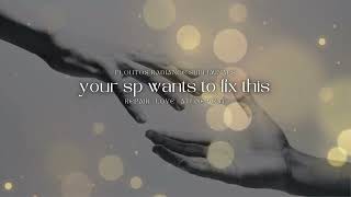 your sp wants to fix this ✨ subliminal for repair love  atonement warning highly effective [upl. by Areehs]