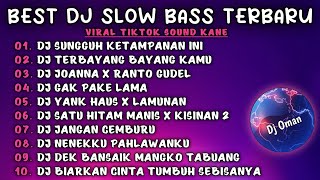 BEST DJ SLOW BASS TERBARU 2024 VIRAL TIKTOK SOUND KANE JEDAG JEDUG [upl. by Adarbil]