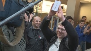 iPhone 5Verkaufsstart RiesenHype in München [upl. by Eidderf]