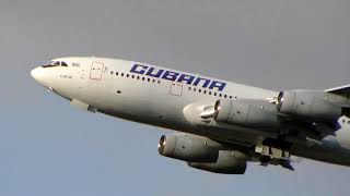 Ilyushin IL96300 Cubana take off Paris Orly Airport [upl. by Sells]