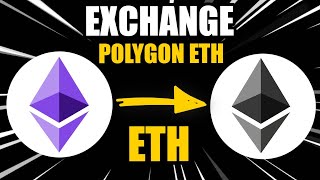 HOW TO CONVERT POLYGON ETH TO REGULAR ETH Step By Step Tutorial ✅ [upl. by Halbert]