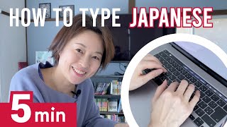 How to type Japanese on Windows  Mac [upl. by Ayota]