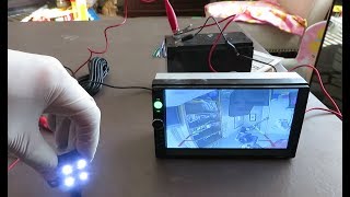 How to Wire a Low Cost DoubleDin Head Unit with BackUp Camera Carzin and More [upl. by Sigismondo420]