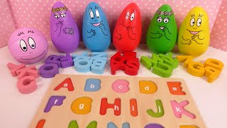 Apprendre lalphabet et couleurs avec Barbapapa [upl. by Gasper504]