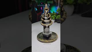 Diy Smoke fountain shivling with fevicol bottle 🌸 Har Har Mahadev 🙏🏻 shorts short [upl. by Auerbach]