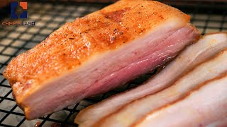 Easy Homemade Bacon thats Ready in 24 hrs No Smoker Required [upl. by Ocko]