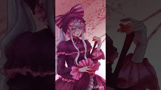 full render shalltear bloodfallen art digitalart ibispaintx drawing speedpaint fanart [upl. by Henrik142]