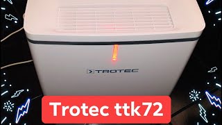 Desumidificador TROTEC TTK72 [upl. by Anier]